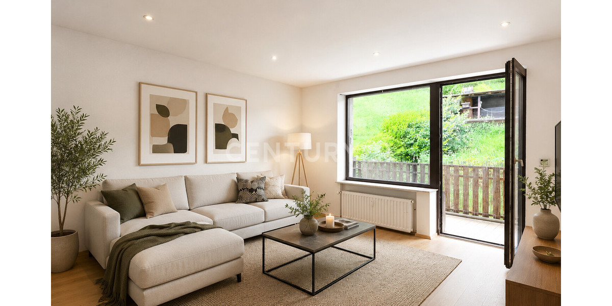 1.Obergeschoss-rechts -Wohnzimmer-Virtuelles Staging